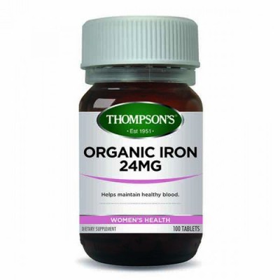 Thompson's 汤普森有机铁24mg 100片